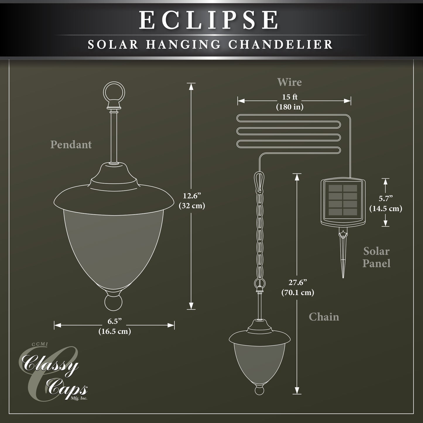 Eclipse Solar Hanging Lights