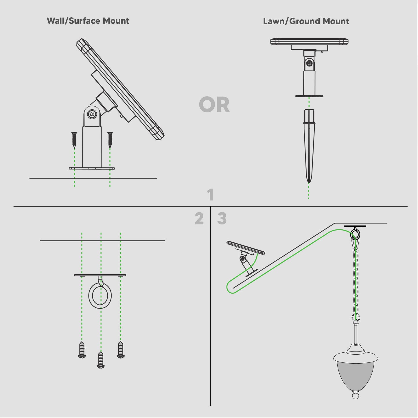 Eclipse Solar Hanging Lights