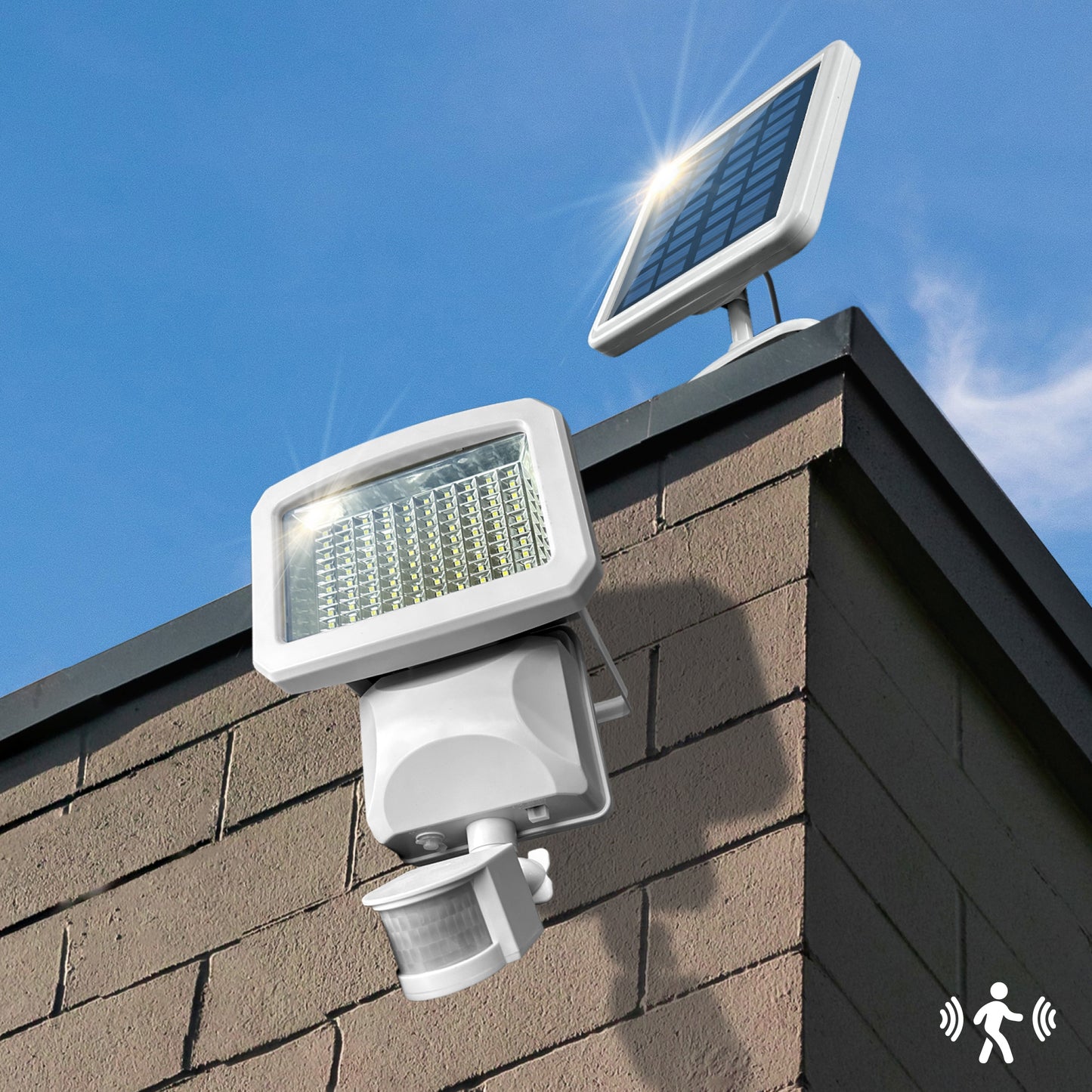 Super Bright 100 LED Solar Motion Security Light